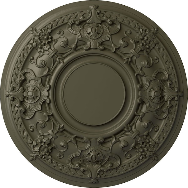 Ekena Millwork Jackson Ceiling Medallion (Fits Canopies up to 13 1/2"), 32 3/4"OD x 2 1/2"P, Witch Hazel CM32JAWHF - main